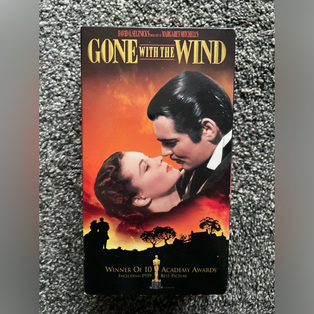 Gone with the Wind VHS 2 Tape Box Set